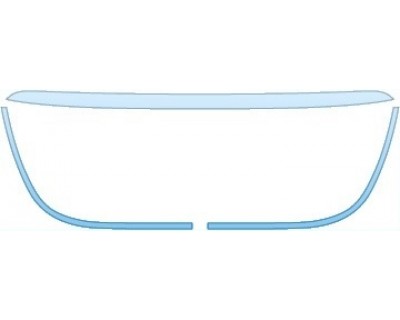 PAINT PROTECTION KIT - 2014 GMC YUKON XL  GRILLE - PRECUT PPF CLEAR BRA WRAP