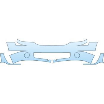 PAINT PROTECTION KIT - 2014 GMC YUKON XL  BUMPER - PRECUT PPF CLEAR BRA WRAP