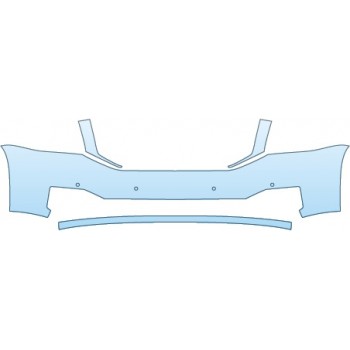 PAINT PROTECTION KIT - 2019 GMC YUKON DENALI  BUMPER - PRECUT PPF CLEAR BRA WRAP