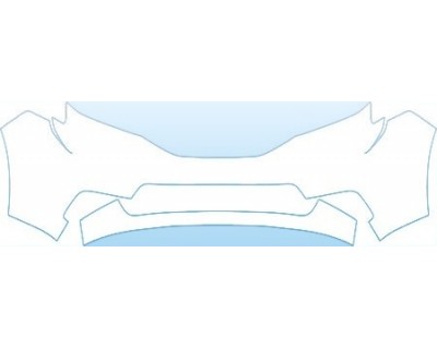 PAINT PROTECTION KIT - 2012 HONDA PILOT EX  BUMPER KIT - PRECUT PPF CLEAR BRA WRAP