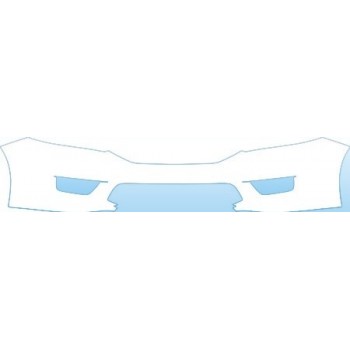 PAINT PROTECTION KIT - 2013 HONDA ACCORD SEDAN EX BUMPER KIT - PRECUT PPF CLEAR BRA WRAP