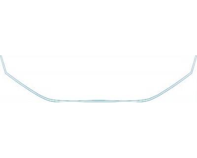PAINT PROTECTION KIT - 2013 HONDA CIVIC SEDAN LX GRILLE KIT - PRECUT PPF CLEAR BRA WRAP