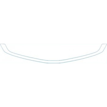 PAINT PROTECTION KIT - 2013 HONDA CIVIC COUPE LX GRILLE KIT - PRECUT PPF CLEAR BRA WRAP