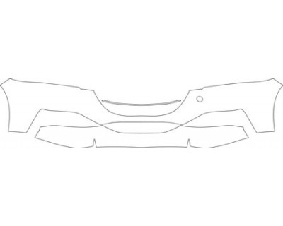 2013 HONDA CR-Z COUPE BASE Lower Bumper Kit