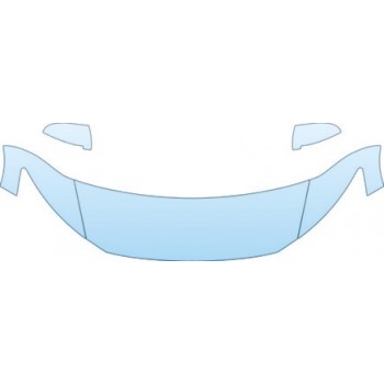 Precut PPF Kit – Clear Bra Paint Protection Film PAINT PROTECTION KIT - 2013 HONDA CR-Z COUPE EX HOOD FENDER MIRRORS KIT - PRECUT PPF CLEAR BRA WRAP