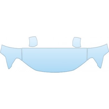 2009 HONDA PILOT EX  Hood Fender Mirror Kit - PRECUT PPF CLEAR BRA WRAP