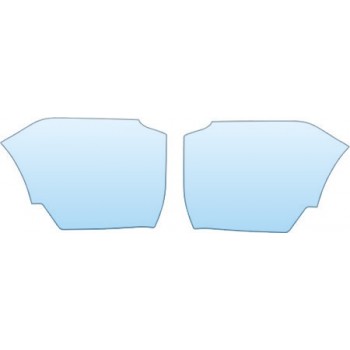 PAINT PROTECTION KIT - 2010 HONDA PILOT LX  SPLASH KIT - PRECUT PPF CLEAR BRA WRAP