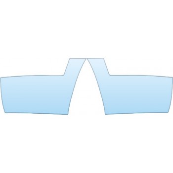 PAINT PROTECTION KIT - 2010 HONDA RIDGELINE RTS  SPLASH KIT - PRECUT PPF CLEAR BRA WRAP