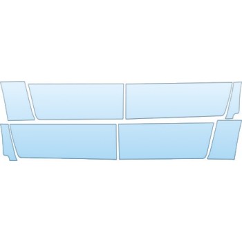 PAINT PROTECTION KIT - 2010 HONDA RIDGELINE RT  ROCKERS DOORS KIT - PRECUT PPF CLEAR BRA WRAP
