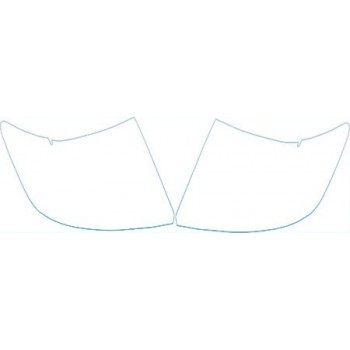 PAINT PROTECTION KIT - 2013 HONDA ODYSSEY EX-L  HEADLIGHTS KIT - PRECUT PPF CLEAR BRA WRAP