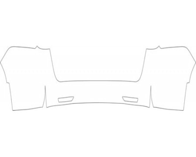 2012 HONDA ODYSSEY LX  full Rear Bumper(with Flaps) Kit