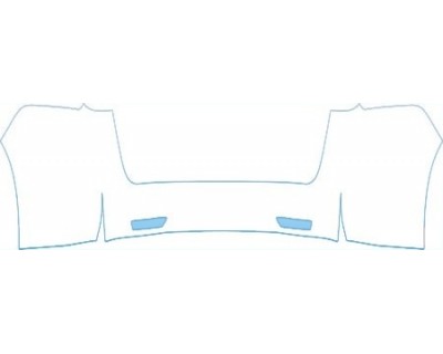 PAINT PROTECTION KIT - 2013 HONDA ODYSSEY EX-L  FULL REAR BUMPER(WITHOUT FLAPS) KIT - PRECUT PPF CLEAR BRA WRAP