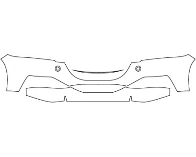 2015 HONDA CR-Z BASE  Lower Bumper