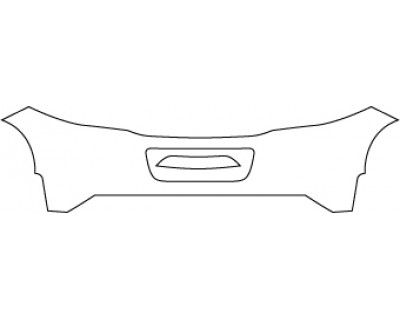 2015 HONDA CR-Z BASE  Full Rear Bumper