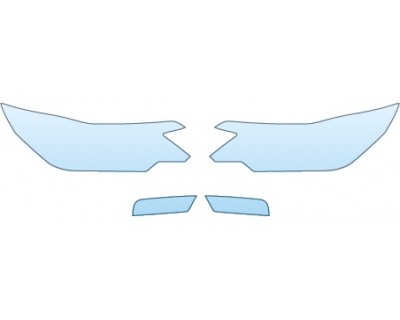 Precut PPF Kit – Clear Bra Paint Protection Film PAINT PROTECTION KIT - 2015 HONDA CR-V TOURING HEADLIGHTS RUNNING LIGHTS - PRECUT PPF CLEAR BRA WRAP