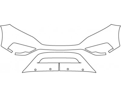2015 HONDA CR-V EX-L  Bumper