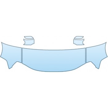 PAINT PROTECTION KIT - 2015 HONDA PILOT TOURING  HOOD FENDER MIRROR - PRECUT PPF CLEAR BRA WRAP