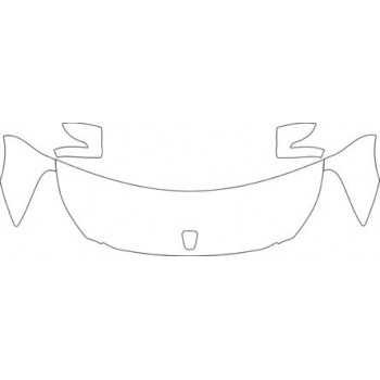 2012 HYUNDAI EQQUS SIGNATURE  Hood Fender Mirrors(bikini Cut) Kit