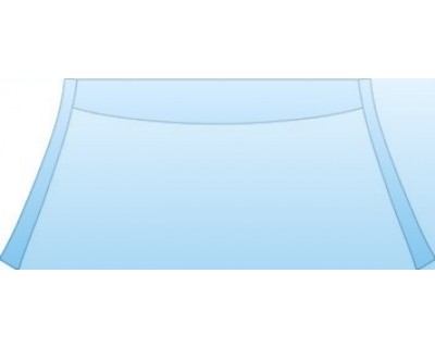 PAINT PROTECTION KIT - 2012 HYUNDAI EQQUS ULTIMATE  ROOF A-PILLARS KIT - PRECUT PPF CLEAR BRA WRAP