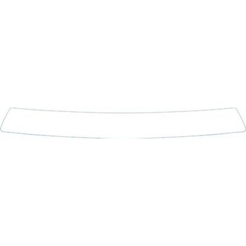 PAINT PROTECTION KIT - 2012 HYUNDAI EQQUS SIGNATURE  REAR BUMPER DECK KIT - PRECUT PPF CLEAR BRA WRAP