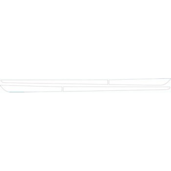 PAINT PROTECTION KIT - 2012 HYUNDAI ELANTRA SEDAN LIMITED DOORS KIT - PRECUT PPF CLEAR BRA WRAP