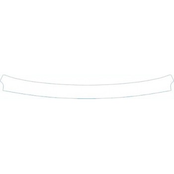 PAINT PROTECTION KIT - 2011 HYUNDAI ELANTRA SEDAN GLS REAR BUMPER DECK KIT - PRECUT PPF CLEAR BRA WRAP