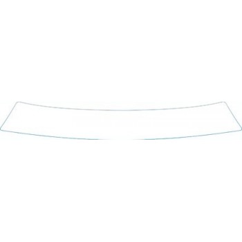 PAINT PROTECTION KIT - 2012 HYUNDAI ACCENT HATCHBACK GS REAR BUMPER DECK KIT - PRECUT PPF CLEAR BRA WRAP