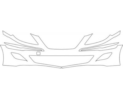 2012 HYUNDAI GENESIS SEDAN 5.0 R-SPEC Bumper Kit
