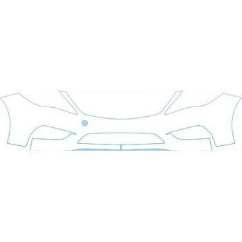 PAINT PROTECTION KIT - 2012 HYUNDAI AZERA SEDAN  BUMPER KIT - PRECUT PPF CLEAR BRA WRAP