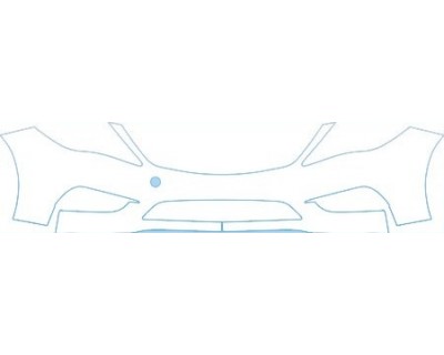 PAINT PROTECTION KIT - 2012 HYUNDAI AZERA SEDAN  BUMPER KIT - PRECUT PPF CLEAR BRA WRAP