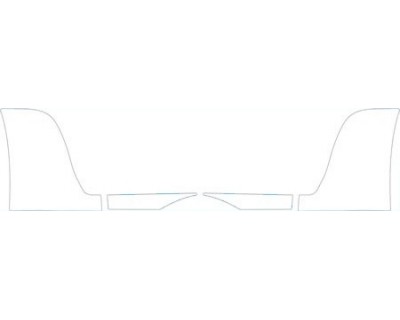 PAINT PROTECTION KIT - 2012 HYUNDAI AZERA SEDAN  DOORS KIT - PRECUT PPF CLEAR BRA WRAP
