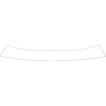 PAINT PROTECTION KIT - 2012 HYUNDAI AZERA SEDAN  REAR BUMPER DECK KIT - PRECUT PPF CLEAR BRA WRAP