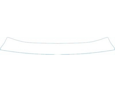 PAINT PROTECTION KIT - 2012 HYUNDAI AZERA SEDAN  REAR BUMPER DECK KIT - PRECUT PPF CLEAR BRA WRAP