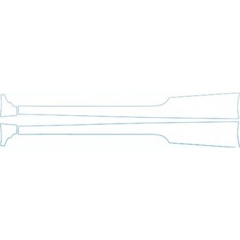 PAINT PROTECTION KIT - 2013 HYUNDAI ELANTRA COUPE SE ROCKERS KIT - PRECUT PPF CLEAR BRA WRAP