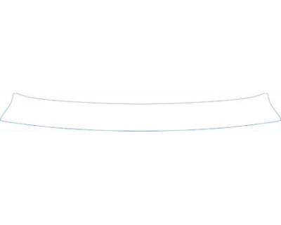 PAINT PROTECTION KIT - 2013 HYUNDAI SONATA LIMITED  REAR BUMPER DECK KIT - PRECUT PPF CLEAR BRA WRAP