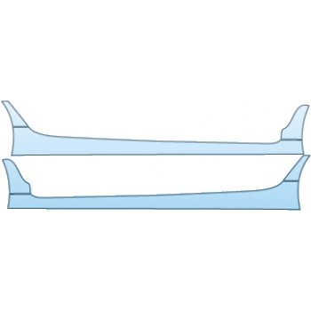 PAINT PROTECTION KIT - 2014 HYUNDAI SONATA LIMITED  ROCKERS - PRECUT PPF CLEAR BRA WRAP