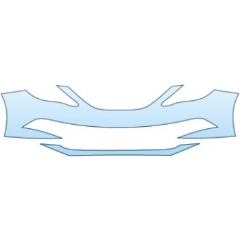 PAINT PROTECTION KIT - 2014 HYUNDAI SONATA LIMITED  BUMPER - PRECUT PPF CLEAR BRA WRAP