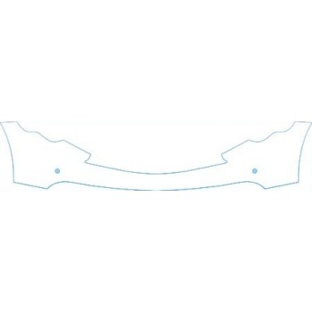 PAINT PROTECTION KIT - 2012 INFINITI FX 50 LOWER BUMPER KIT - PRECUT PPF CLEAR BRA WRAP