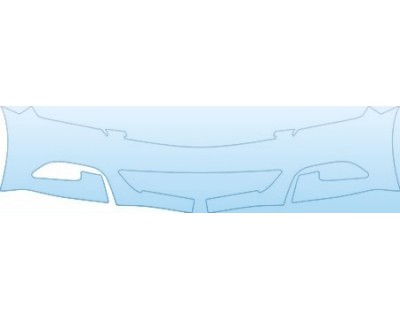 PAINT PROTECTION KIT - 2012 INFINITI G37 COUPE JOURNEY LOWER BUMPER KIT - PRECUT PPF CLEAR BRA WRAP