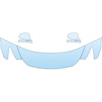 PAINT PROTECTION KIT - 2013 INFINITI JX35 BASE  HOOD FENDER MIRRORS KIT - PRECUT PPF CLEAR BRA WRAP