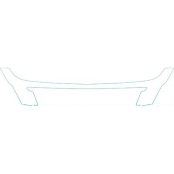 PAINT PROTECTION KIT - 2012 INFINITI G37 SEDAN JOURNEY SPORT UPPER BUMPER(SPORT) KIT - PRECUT PPF CLEAR BRA WRAP