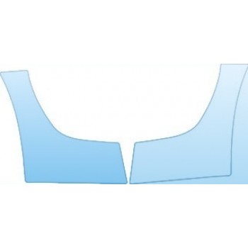 PAINT PROTECTION KIT - 2012 INFINITI M56 BASE  FRONT SPLASH KIT - PRECUT PPF CLEAR BRA WRAP