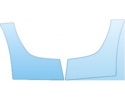 PAINT PROTECTION KIT - 2012 INFINITI M37 BASE  FRONT SPLASH KIT - PRECUT PPF CLEAR BRA WRAP