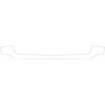 PAINT PROTECTION KIT - 2011 INFINITI M37 S  LOWER BUMPER KIT - PRECUT PPF CLEAR BRA WRAP