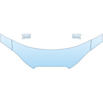 PAINT PROTECTION KIT - 2013 JAGUAR XF BASE  HOOD FENDERS MIRRORS KIT - PRECUT PPF CLEAR BRA WRAP