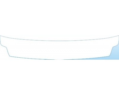PAINT PROTECTION KIT - 2013 JAGUAR XF SUPERCHARGED  REAR BUMPER DECK KIT - PRECUT PPF CLEAR BRA WRAP