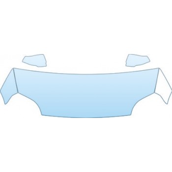 PAINT PROTECTION KIT - 2013 JAGUAR XK CONVERTIBLE  HOOD FENDER MIRRORS KIT - PRECUT PPF CLEAR BRA WRAP