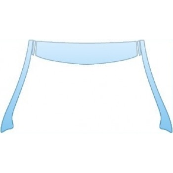 Precut PPF Kit – Clear Bra Paint Protection Film PAINT PROTECTION KIT - 2015 JAGUAR XF PORTFOLIO ROOF A-PILLARS - PRECUT PPF CLEAR BRA WRAP