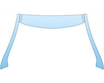 Precut PPF Kit – Clear Bra Paint Protection Film PAINT PROTECTION KIT - 2015 JAGUAR XF PORTFOLIO ROOF A-PILLARS - PRECUT PPF CLEAR BRA WRAP