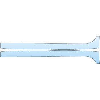 Precut PPF Kit – Clear Bra Paint Protection Film PAINT PROTECTION KIT - 2015 JAGUAR XF PORTFOLIO ROCKERS - PRECUT PPF CLEAR BRA WRAP